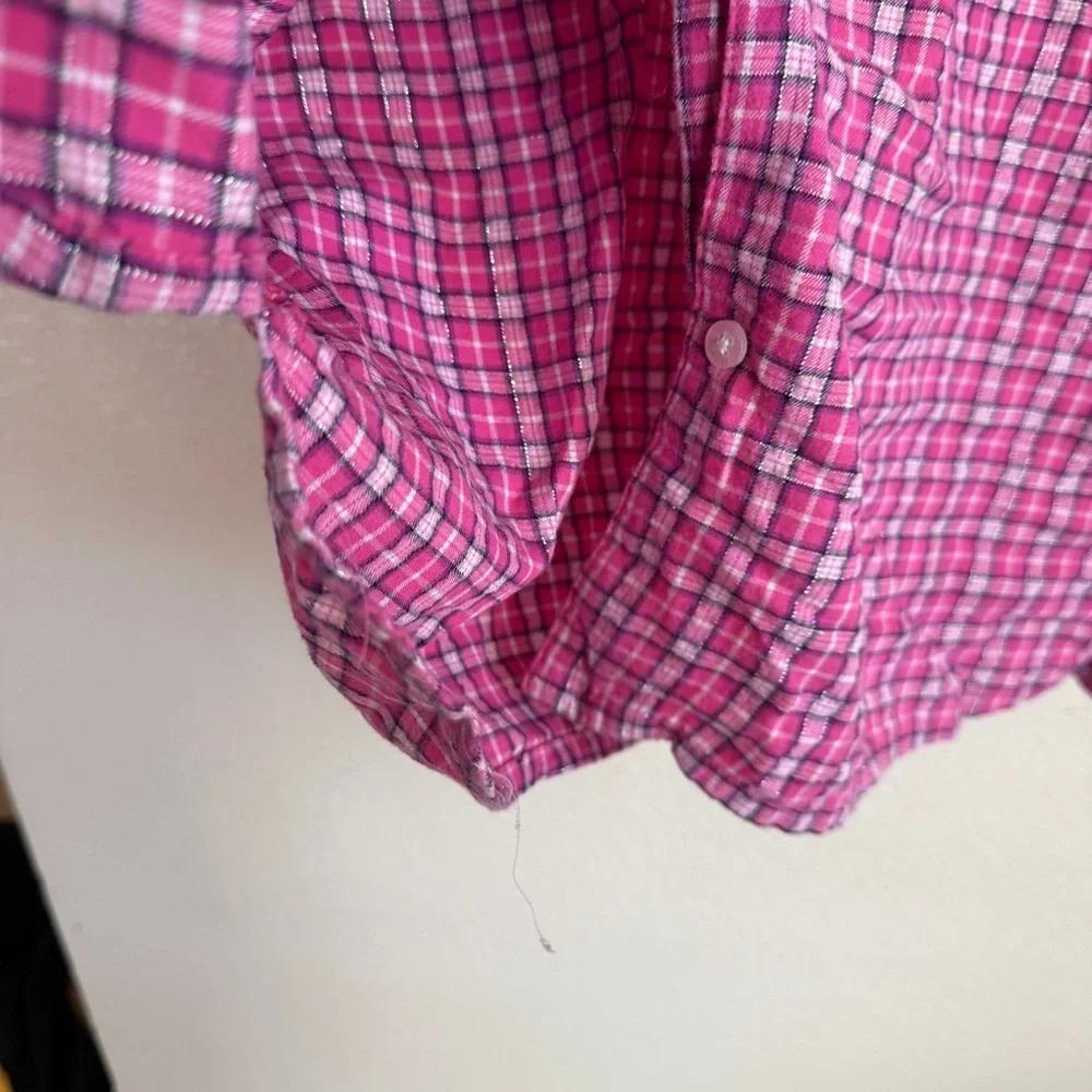 Victoria's Secret‎ Pink Plaid Sleepwear Dress Bow